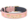 Personalized Leather Dog Collar