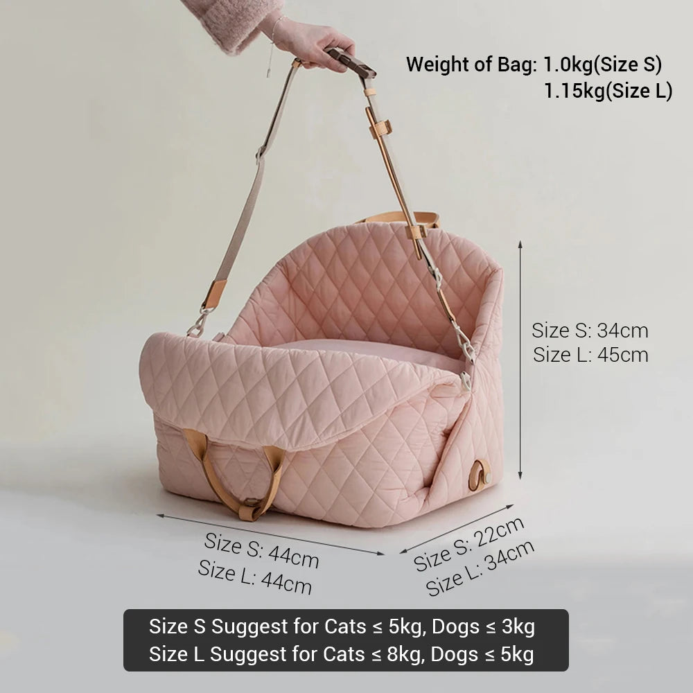 Luxury Dog Carrier Handbag